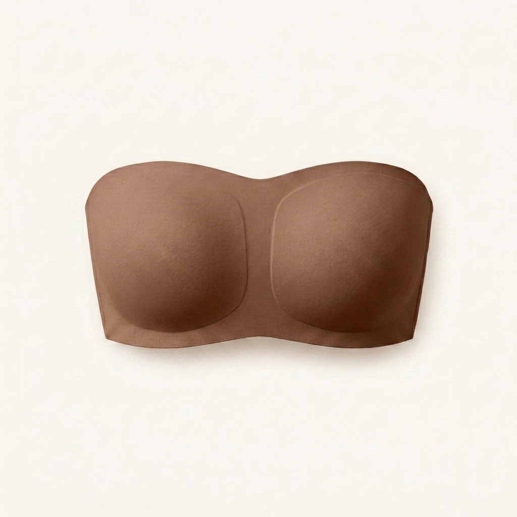 RELIVA Seamless Strapless Bra — Stay-Put Support & Invisible Lift