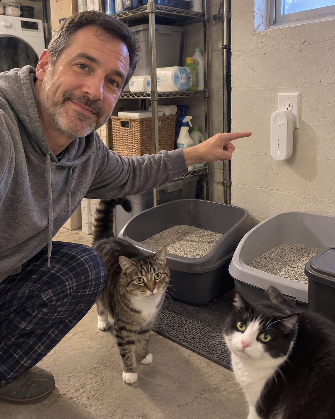 PurrAir in a multi-cat household