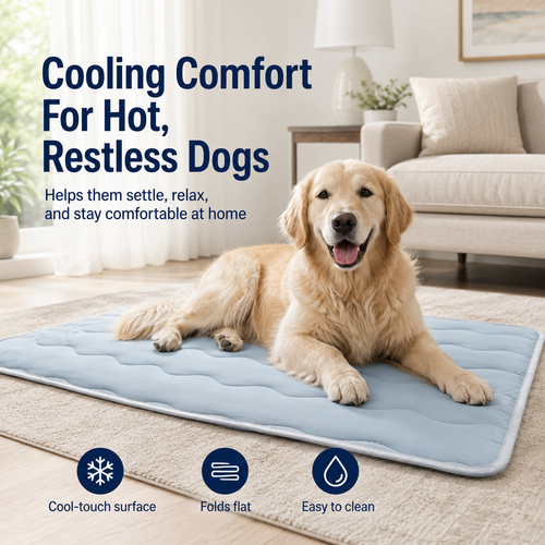 Protect Your Dog From Heat Stress And Restless Nights With The Reliva™ Cooling Comfort Mat