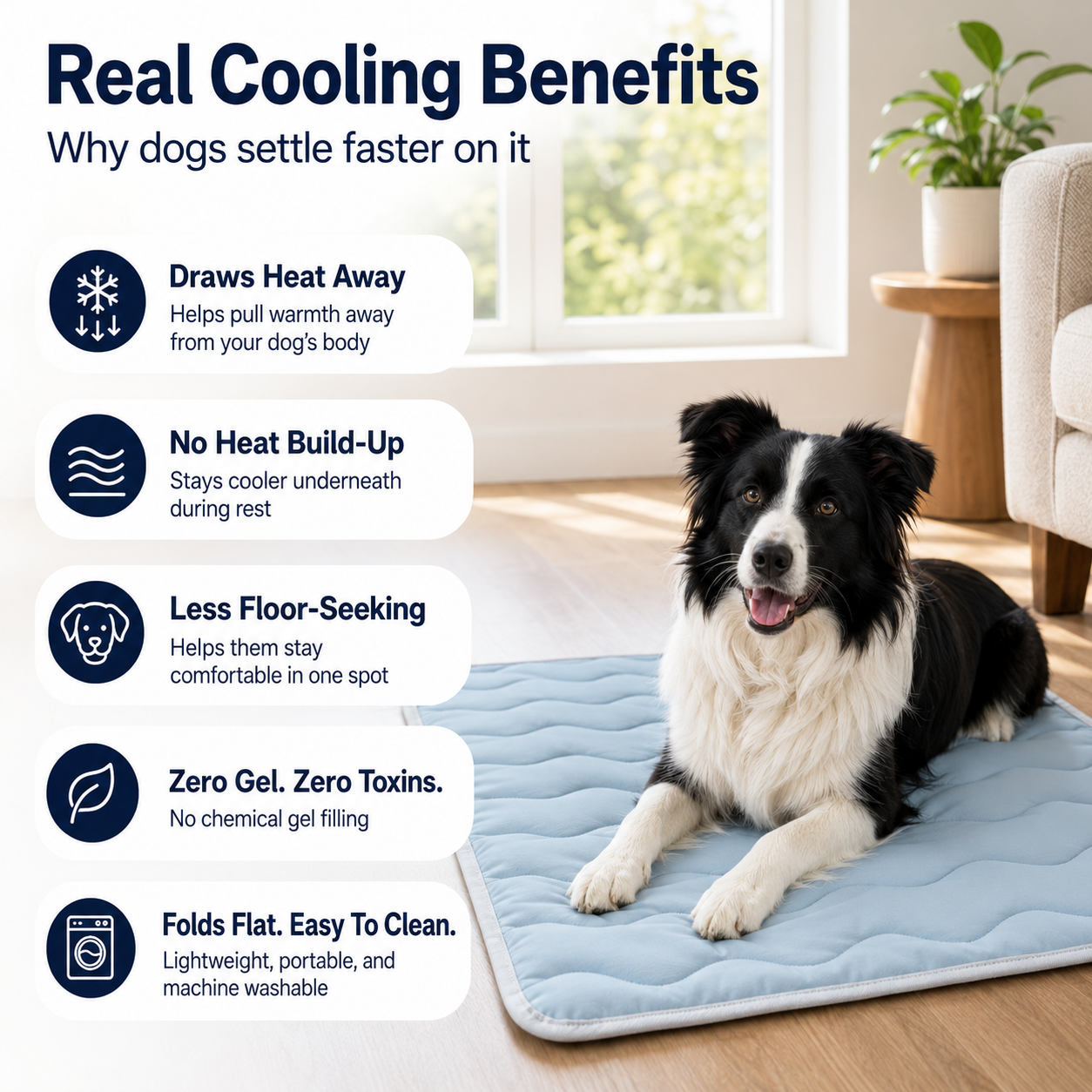 Protect Your Dog From Heat Stress And Restless Nights With The Reliva™ Cooling Comfort Mat