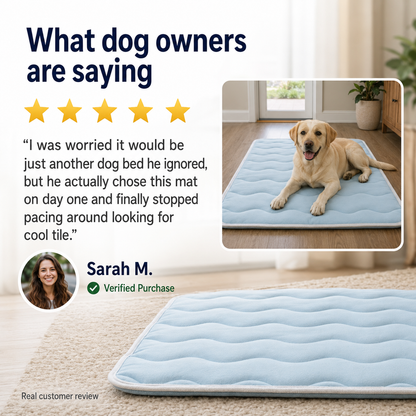 Protect Your Dog From Heat Stress And Restless Nights With The Reliva™ Cooling Comfort Mat