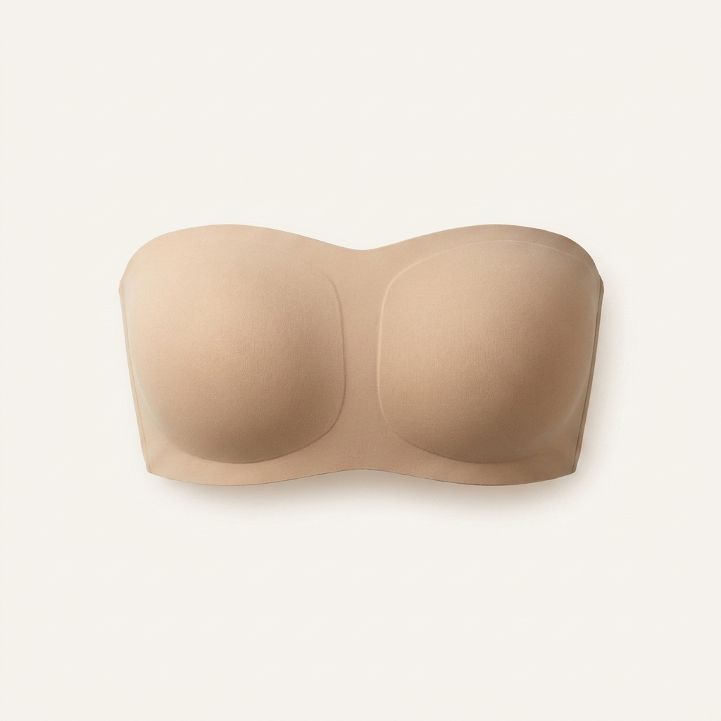 RELIVA Seamless Strapless Bra — Stay-Put Support & Invisible Lift