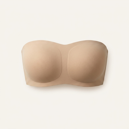 RELIVA Seamless Strapless Bra — Stay-Put Support & Invisible Lift