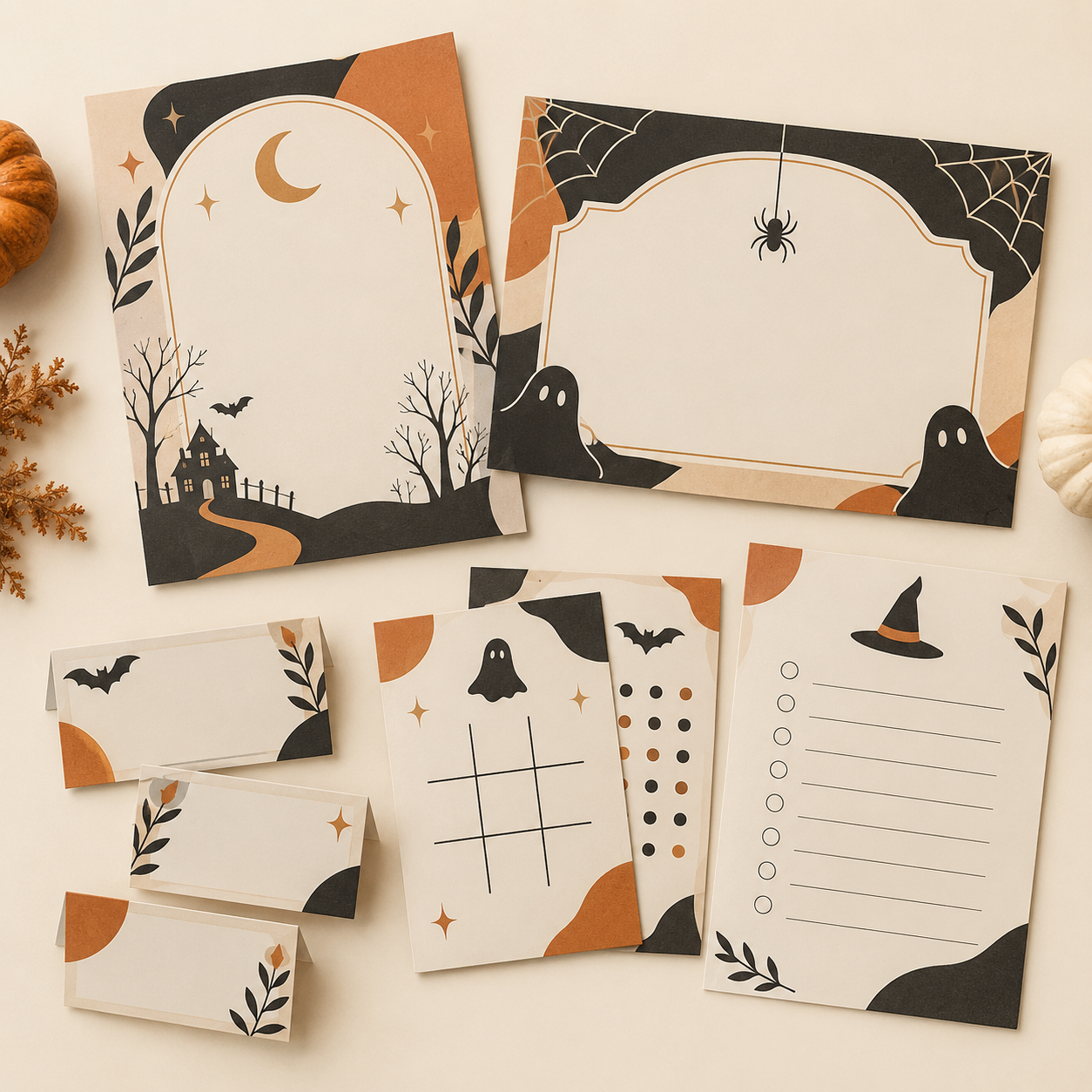 Printable Halloween party pack